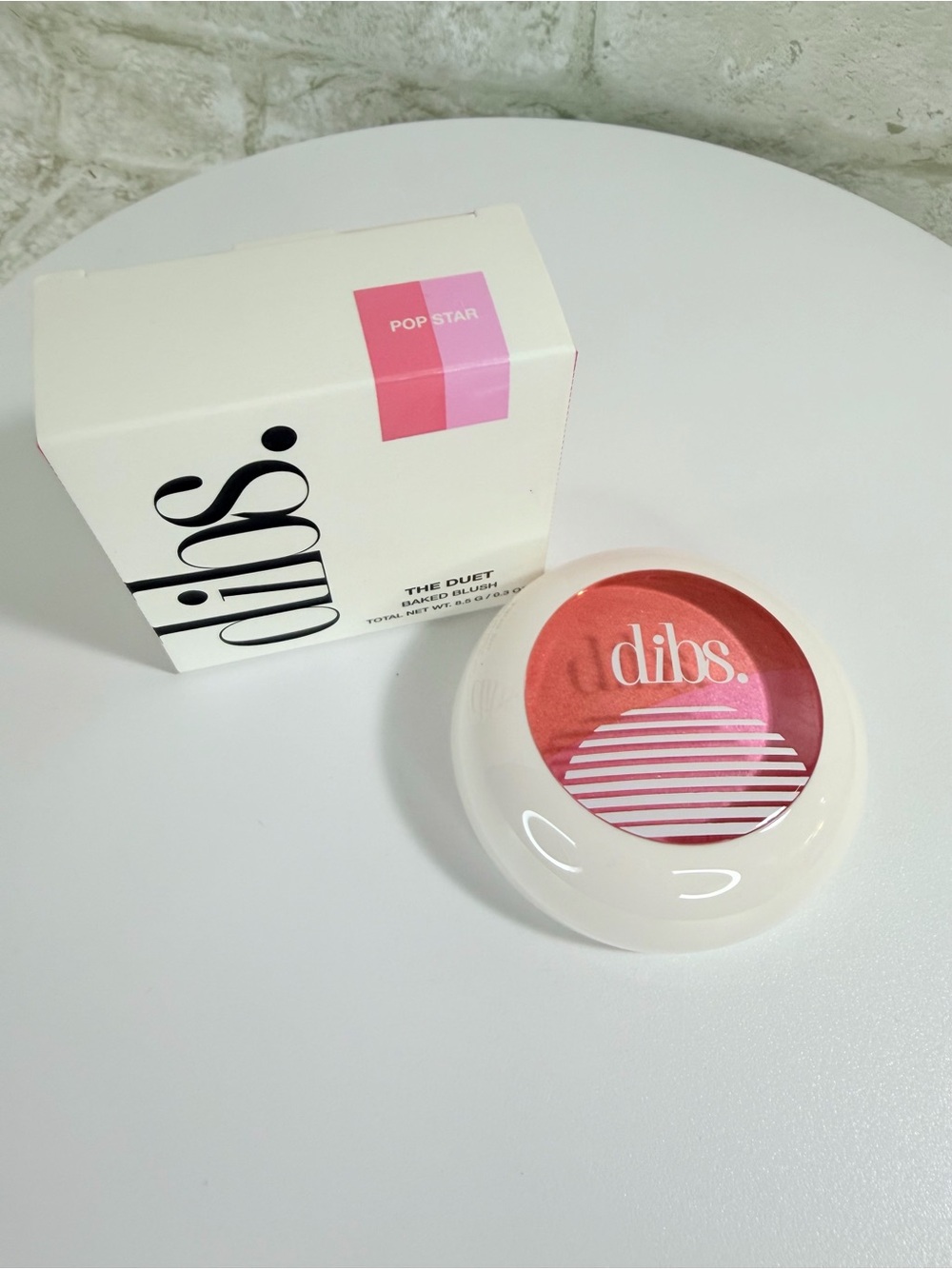 dibs. The Duet Baked Blush - Pop Star Pink/Coral